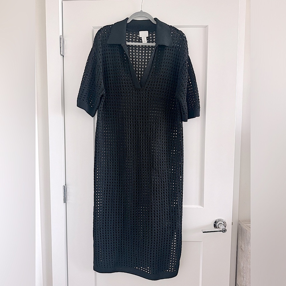 H&M Black Knit Dress